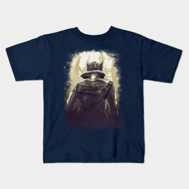 Hunter's Peril Kids T-Shirt by AidanJWar